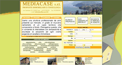 Desktop Screenshot of mediacasesrl.it